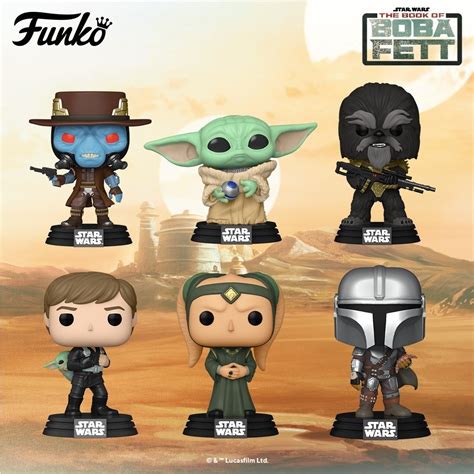 Flood of Star Wars Funko POP from the Book of Boba Fett (Latest Release) | POP! Figures