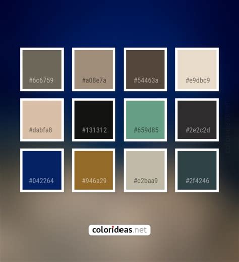 Peat Gray Cameo Tan Color Palette | Color palette ideas