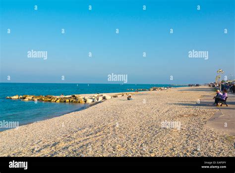 Town beach, Fano, Marche region, Italy Stock Photo - Alamy