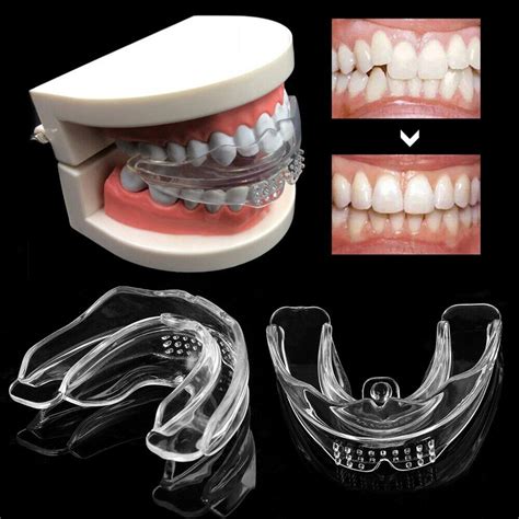 Orthodontic Braces Appliance Dental Braces Silicone Alignment Trainer Teeth Retainer Bruxism ...