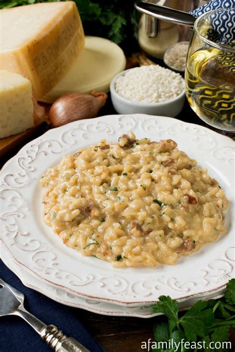 Three Cheese Risotto - A Family Feast®