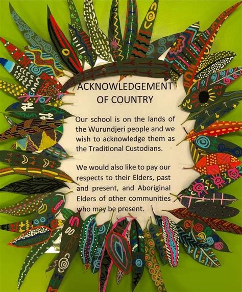 Acknowledgment of Country Sign