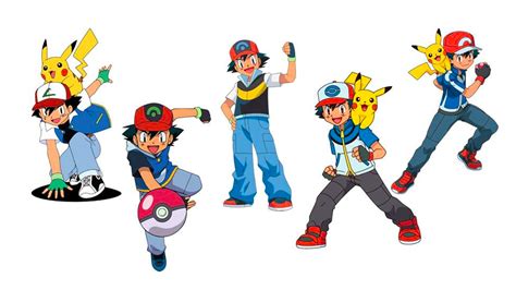 How Ash Ketchum's Character Design Has Evolved Over The Years