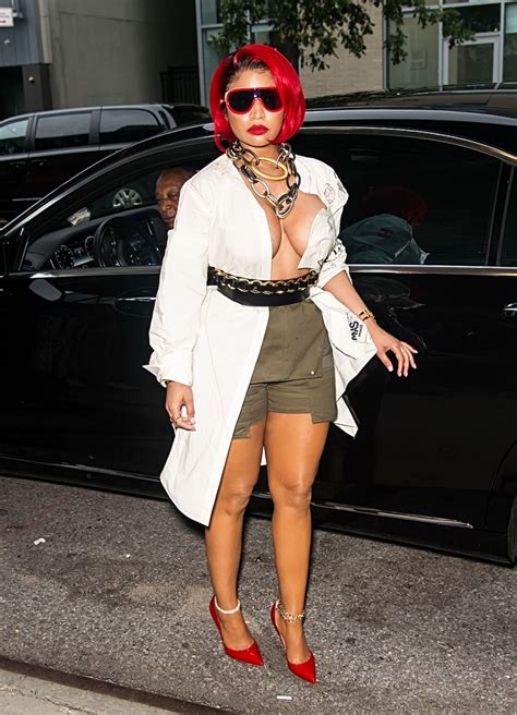 NICKI MINAJ at Monse Runway Show at New York Fashion Week 09/07/2018 ...