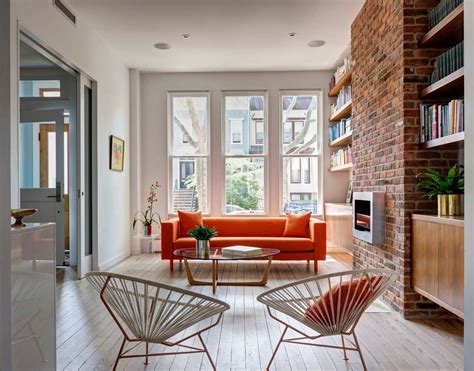 A Brooklyn Row House Gets a Modern Update, But Keeps the Historic Charm | Interior design, House ...