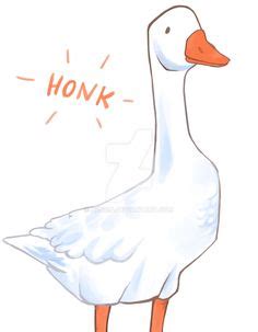 Goose Drawing, Duck Drawing, Beautiful Drawings, Cute Drawings, Character Art, Character Design ...