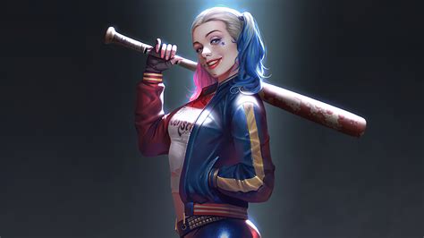 Harley Quinn Cute Smile Wallpaper, HD Superheroes 4K Wallpapers, Images and Background ...