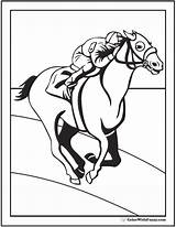 23  Race Horse Coloring Pages AthollAnas sketch template