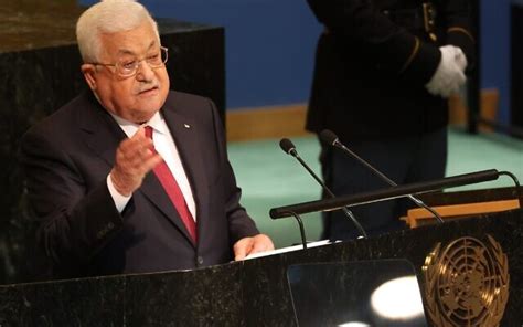 Mahmoud Abbas urges Palestinian Americans to engage with AIPAC | The ...