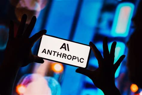 This Photo Illustration Anthropic Logo Displayed Editorial Stock Photo ...