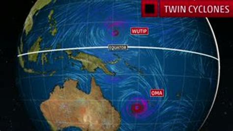 Twin Tropical Cyclones, Spinning in Opposite Directions, May Become Double Land Threat in ...