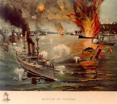 Battle of Manila Bay, May 1, 1898 - The History Reader : The History Reader