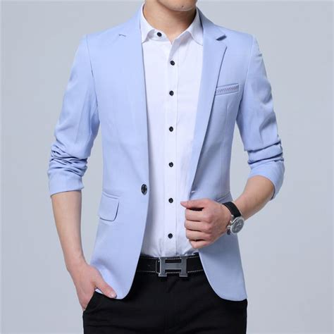 Đồng phục công sở áo vest nam cao cấp màu xanh dương pastel