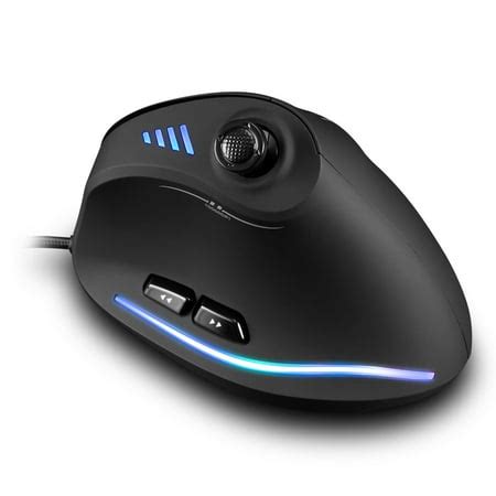 Zelotes C-18 Vertical Wired Gaming Mouse 11 Programmable Buttons ...