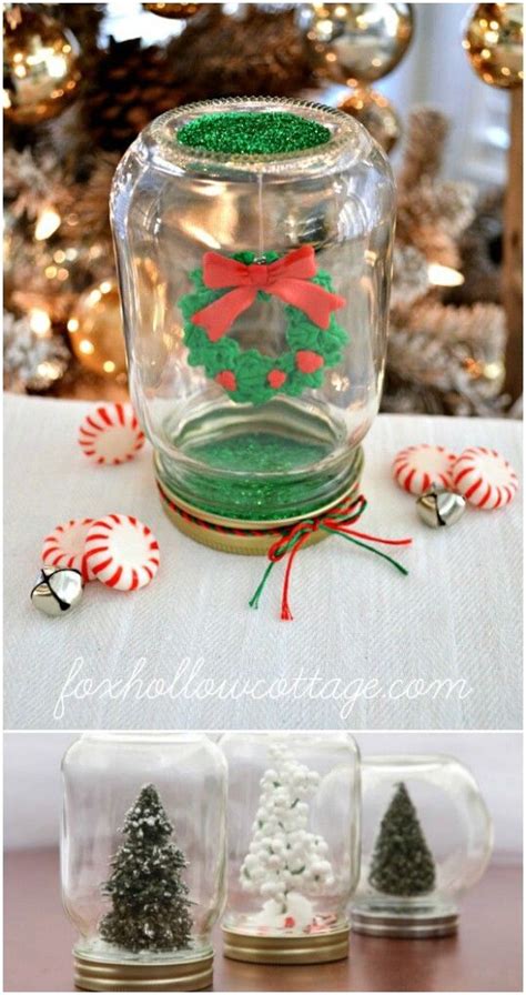 Dollar Store Mason Jar Snow Globe Pictures, Photos, and Images for Facebook, Tumblr, Pinterest ...