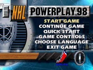 NHL Powerplay 98 - Old Games Download