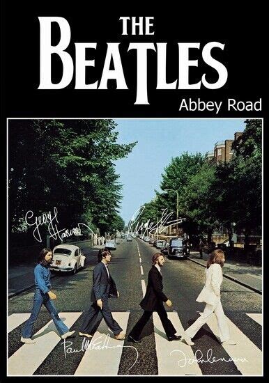 The Beatles Abbey Road Album Cover Wallpaper