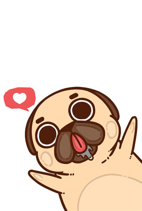 Pin by AREA 2.3.5.41 on puglie pug and animation sticker | Dessin ...