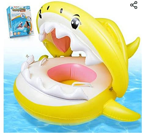 Shark Baby Pool Float Huge Discount With Code On Amazon