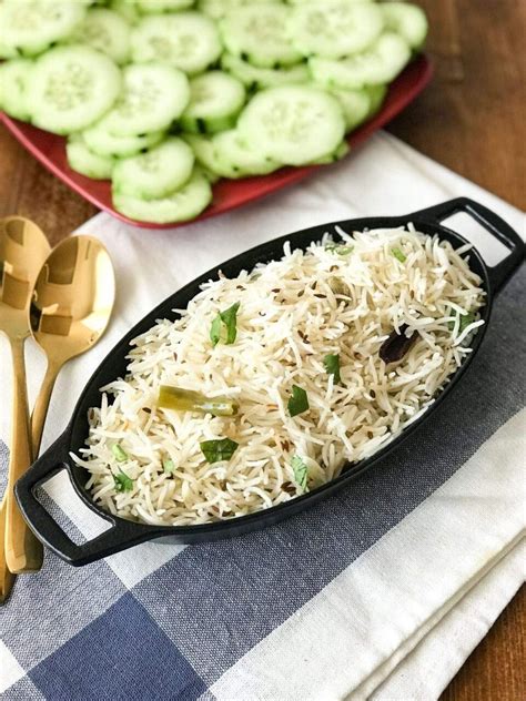 Jeera Rice Instant Pot • Simple Sumptuous Cooking