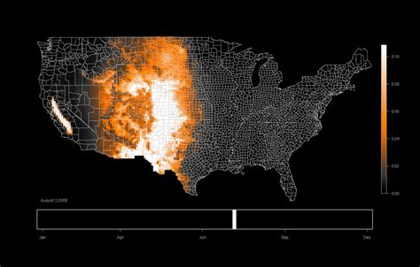 Bird migration patterns mapped | FlowingData