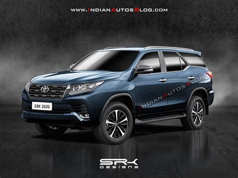 New Toyota Fortuner (facelift) - IAB Rendering