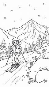 12 Free Printable Winter Coloring Pages For Kids Fun  sketch template
