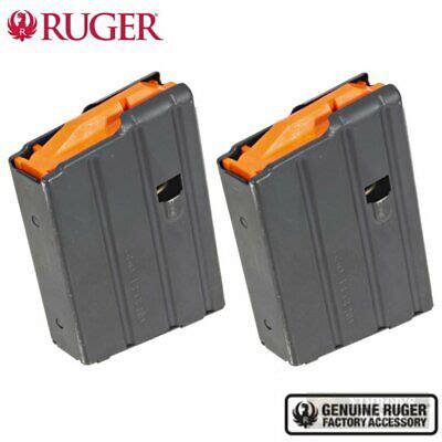 Ruger AMERICAN RANCH RIFLE .350 Legend 10 Round Steel MAGAZINE 2-PACK 90695 736676906956 | eBay