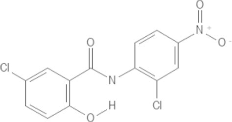 Structure of Niclosamide. (Drawn using PubChem Sketcher) | Download Scientific Diagram