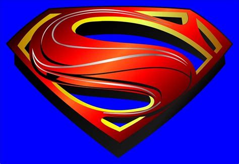 Superman New Logo Man of Steel