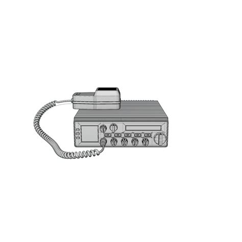 Stryker CB Radio 3D Model - TurboSquid 1773668