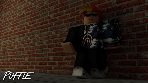 Standing On The Wall - ROBLOX GFX by xPuffle on DeviantArt