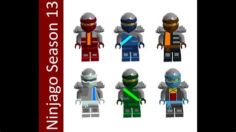 Ninjago Season 13 Custom Suits (READ DESCRIPTION) - YouTube