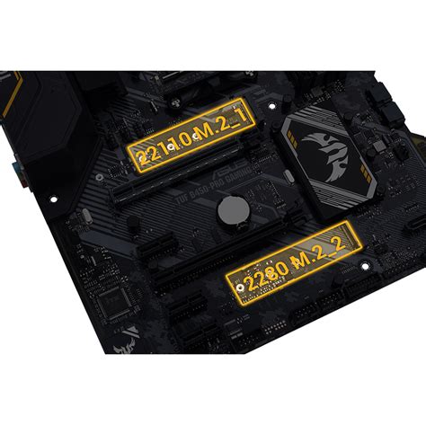 ASUS AMD B450 ATX gaming motherboard with Aura Sync RGB LED lighting ...