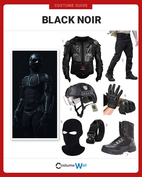 Dress Like Black Noir Costume | Halloween and Cosplay Guides