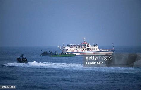 Ships Of The Gaza Flotilla Raid Photos and Premium High Res Pictures ...