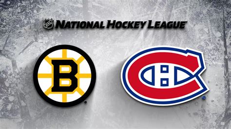 Montreal Canadiens vs. Boston Bruins