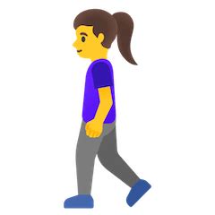 🚶‍♀️ Woman Walking Emoji — Meanings, Usage & Copy