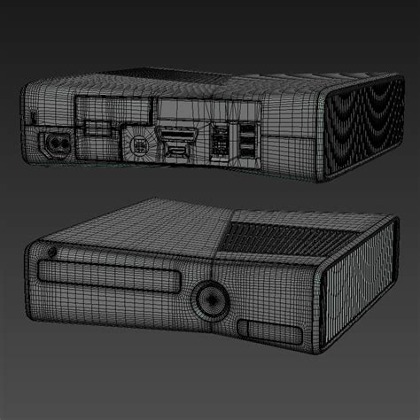 Xbox 360 Slim 3D Model - TurboSquid 1322095