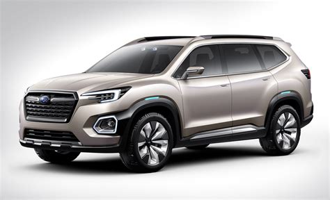 Subaru Viziv-7 concept previews 3-row SUV coming in 2018