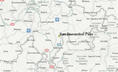 San Bernardino Map - TravelsFinders.Com