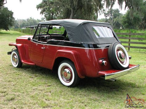 1950 Willys Overland Jeepster Concourse Restoration