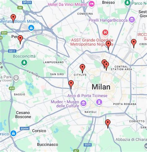 Fiera Milano - Google My Maps