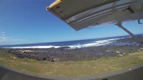 Flying In Maui Hawaii - Kapalua Airport Touch & Go - YouTube