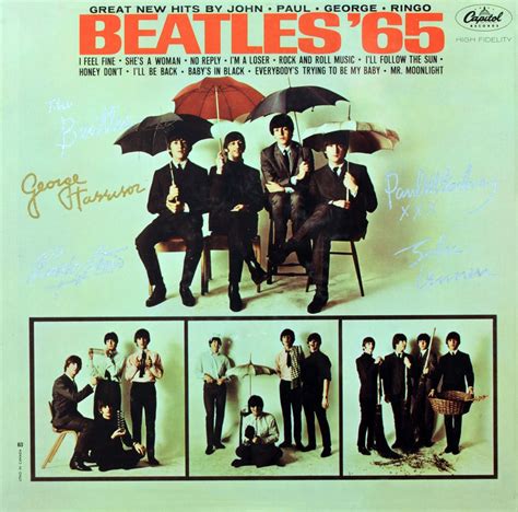 1960s Album Covers | the beatles 1960s album covers autographs what-about-the-beatles ...