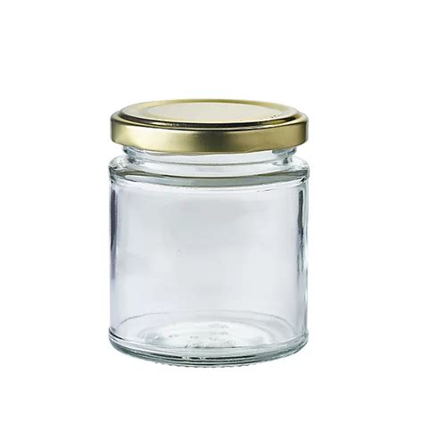 12 Small Glass Jam Jars With Lids, 8oz/227g | Lakeland