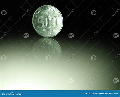 INDONESIAN COINS stock image. Image of transaction, money - 124246145