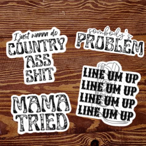 Morgan Wallen Stickers Morgan Wallen Lyrics Country | Etsy