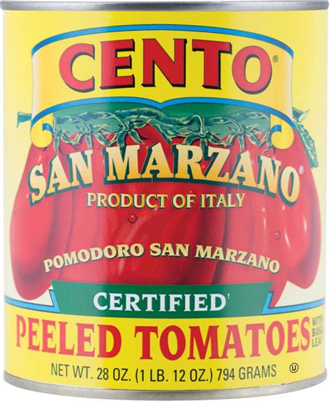 Cento Certified San Marzano Tomatoes 28 OZ - Shop Cento