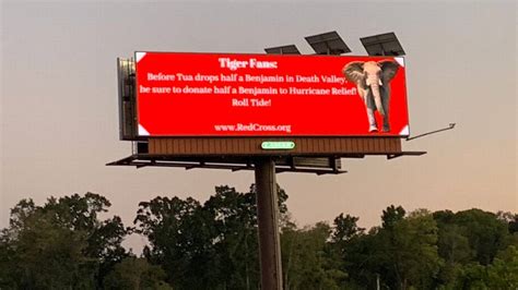 Alabama fan’s billboard in Baton Rouge draws LSU fans’ ire | Miami Herald